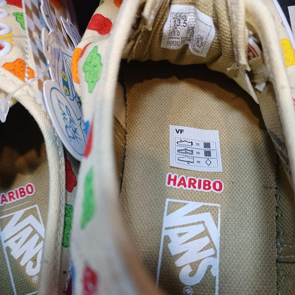 Vans x Haribo Kids Size 13.5 Gummy Bear Shoes VN0A4BUSYF9